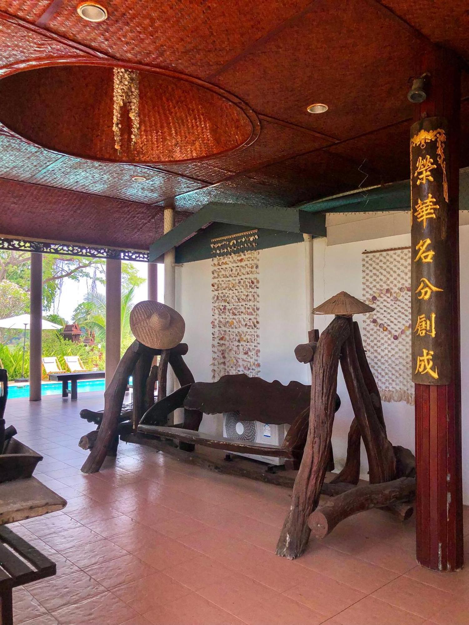 River Flow House Bangtanod Photharam Bagian luar foto